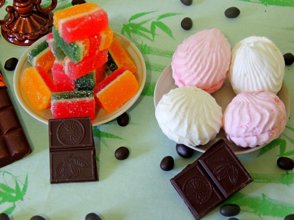 Мармелад и зефир