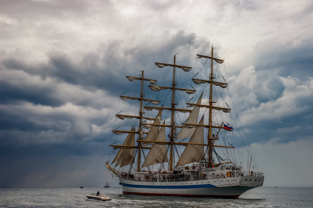 По путного ветра