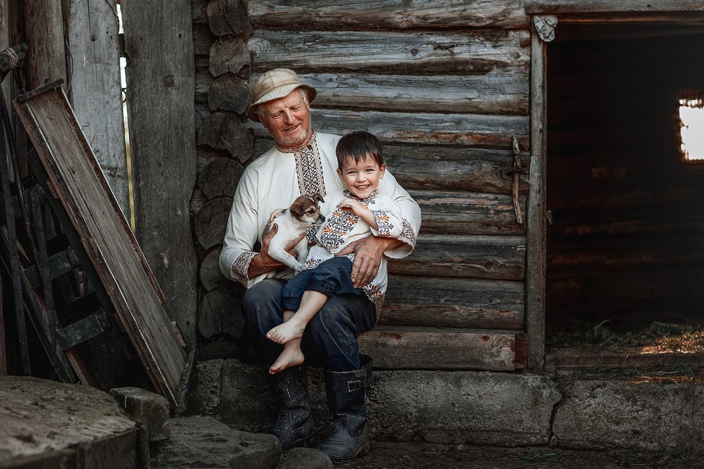 Дедушка и Внук