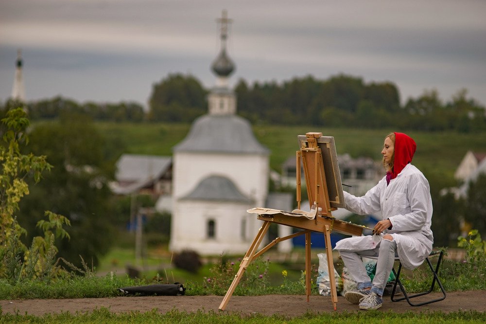 Пленэр в Суздане