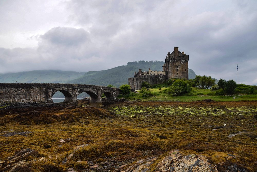 Шотландский замок Эйлен-Донан