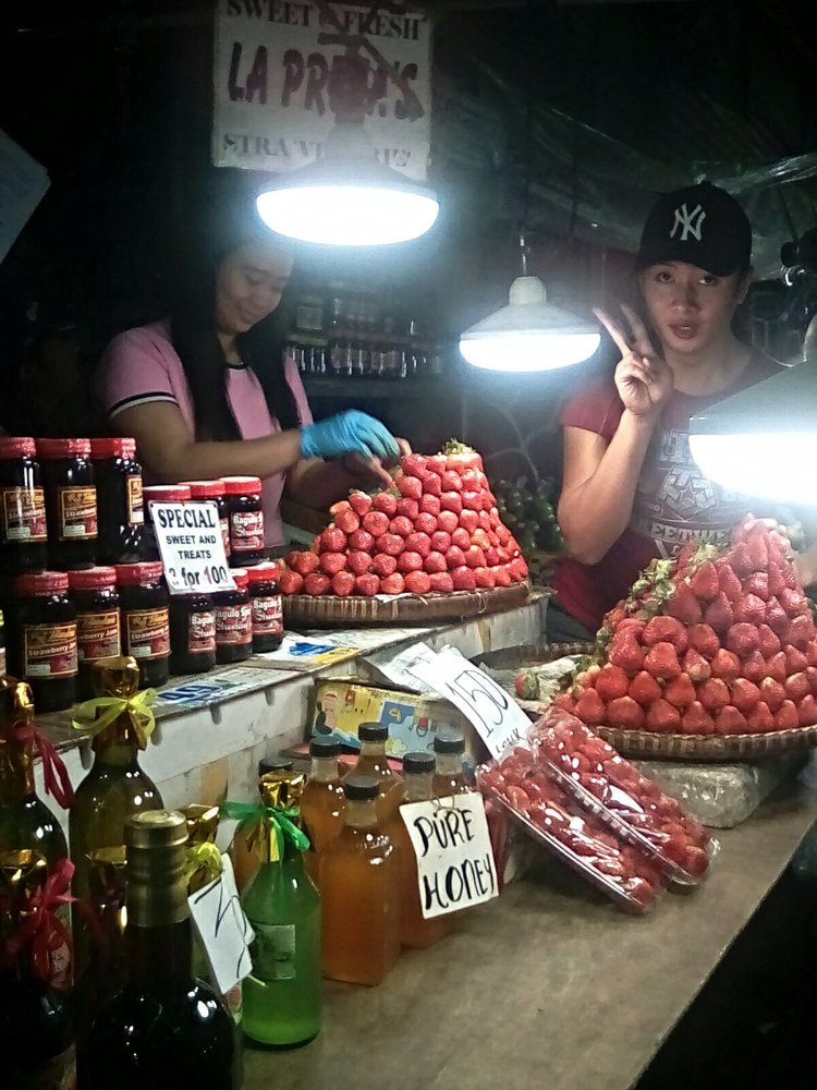 Two Strawberry Vendors