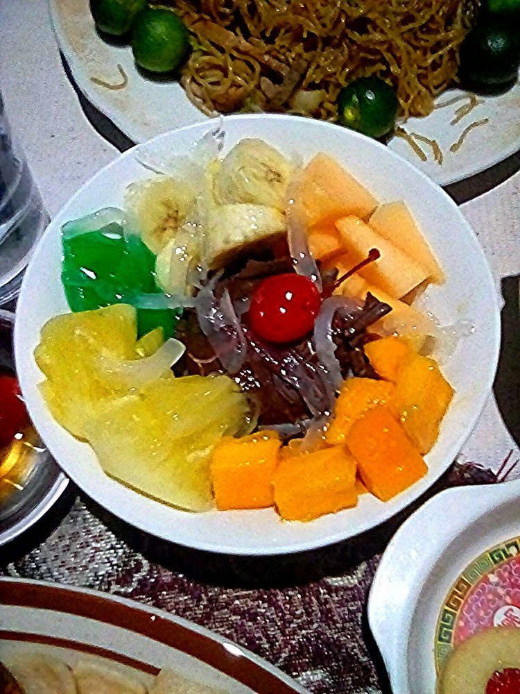 Choco Marshmallow Tropical Fruits Demiglace