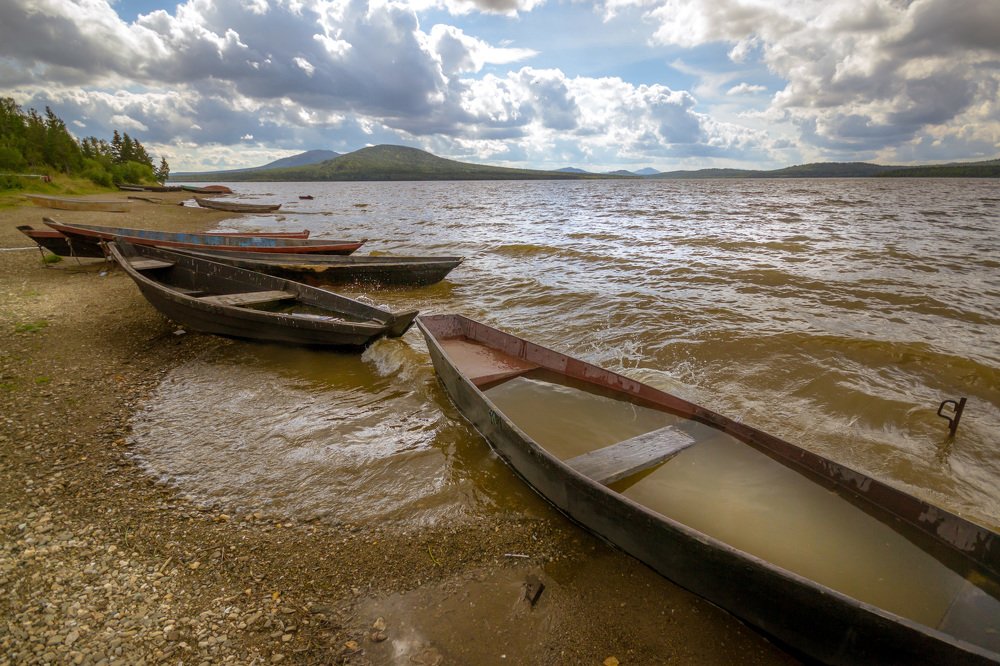рыбацкие лодки