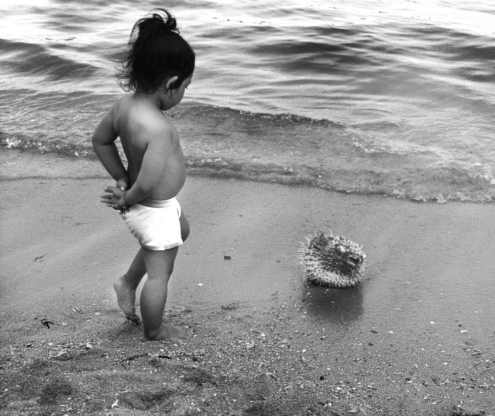 не оставляя следов на песке