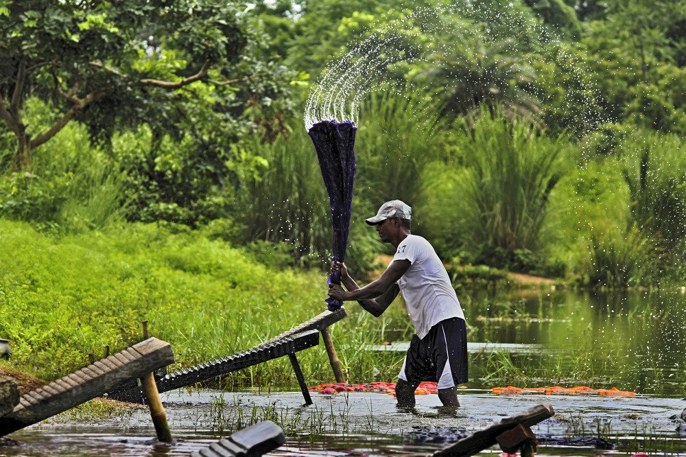 Human washing machine
