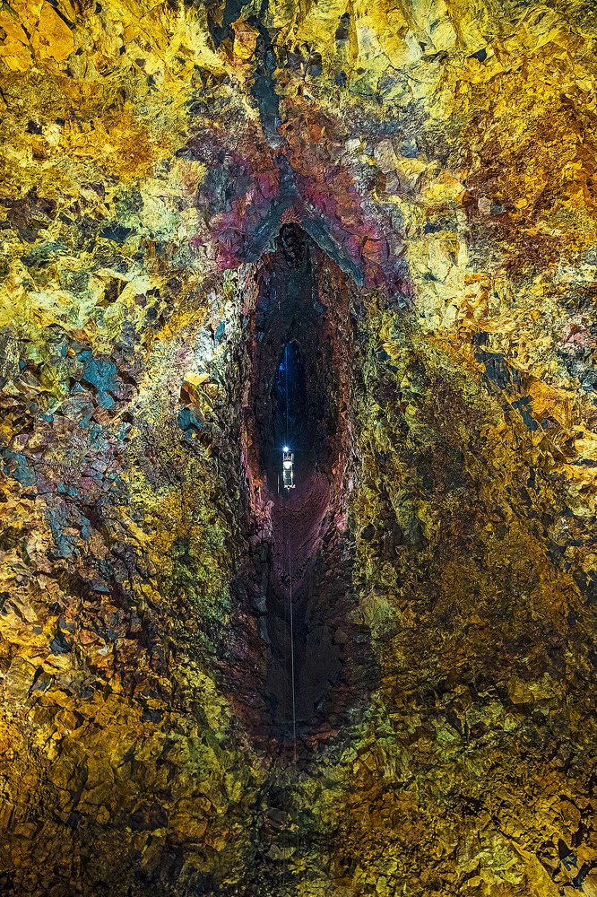 [inside the volcano]