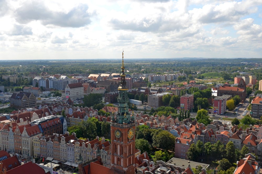 Город черепичных крыш