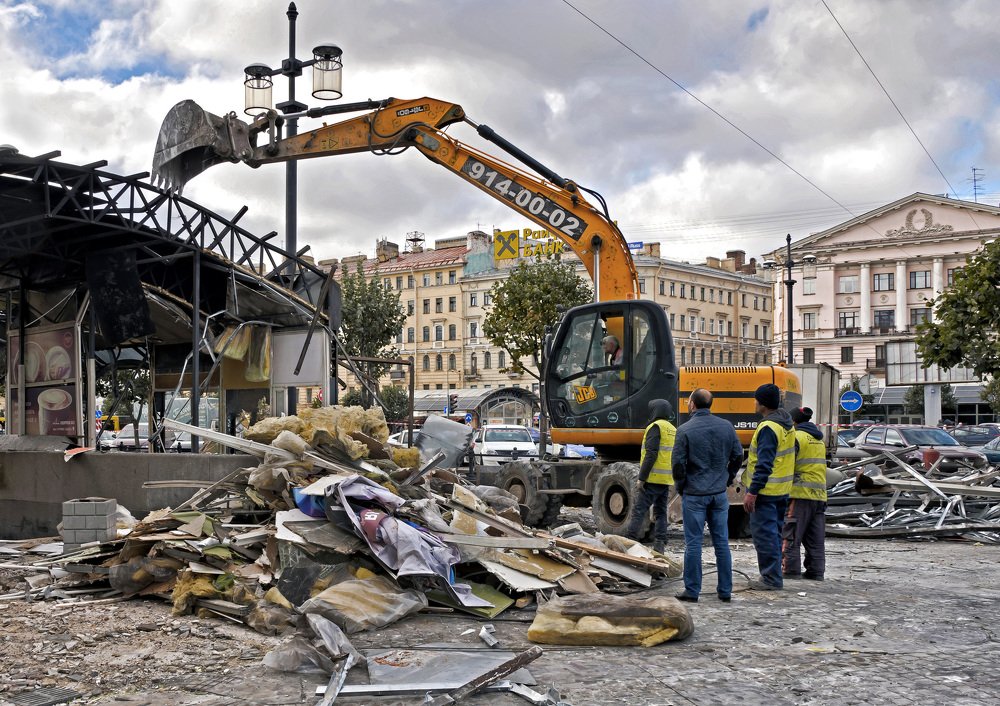 Снос ларьков