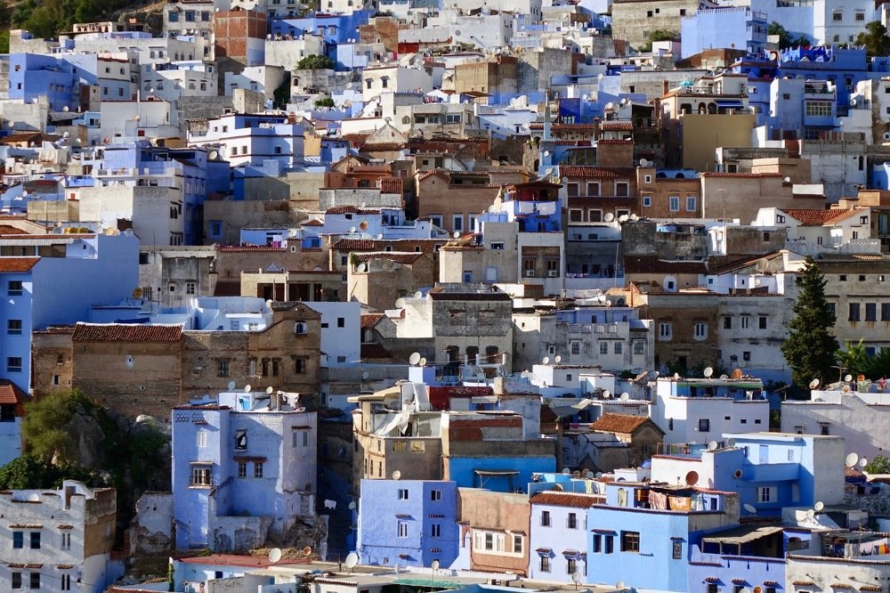 Голубой город