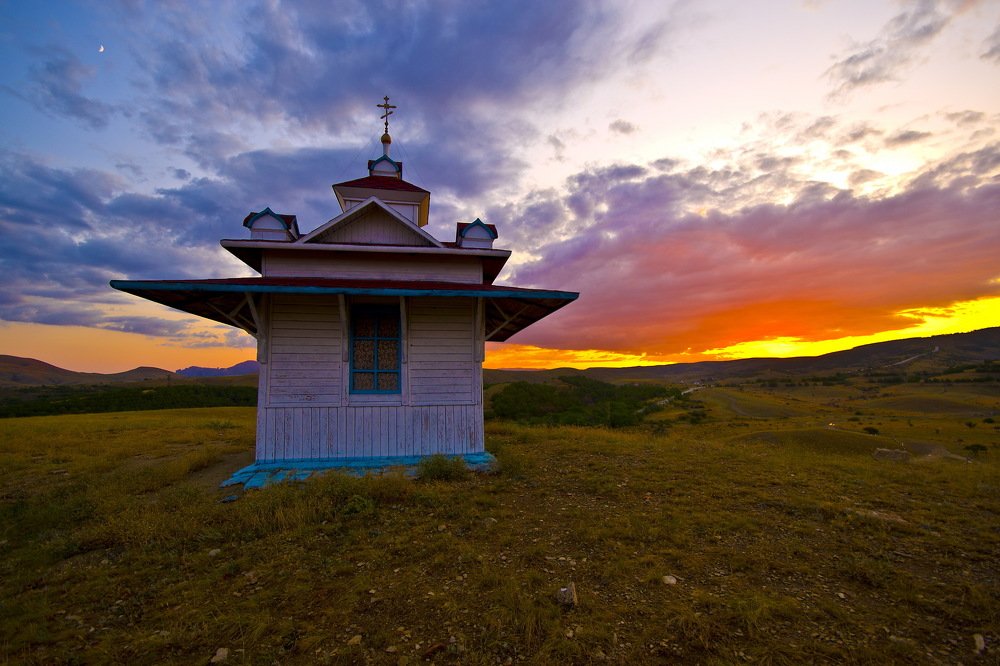 Закат над Бубновкой