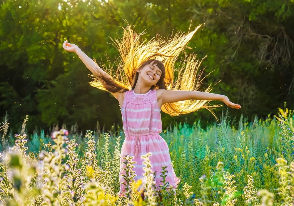 Солнце в волосах