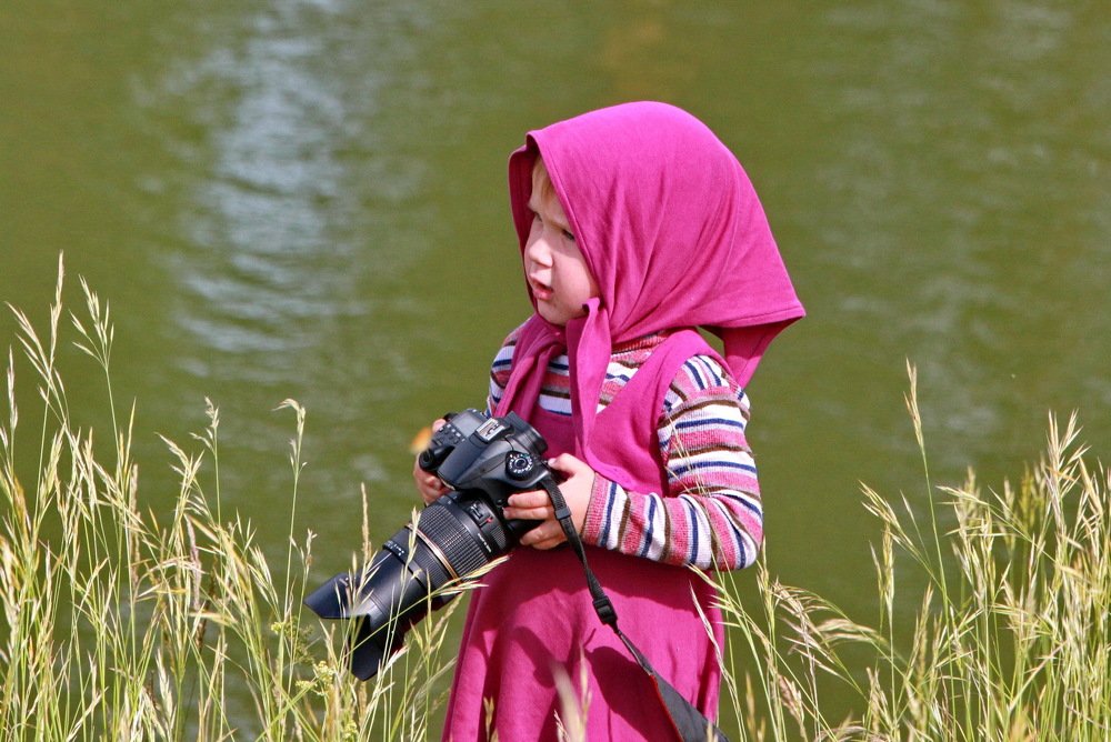 Юный фотоохотник