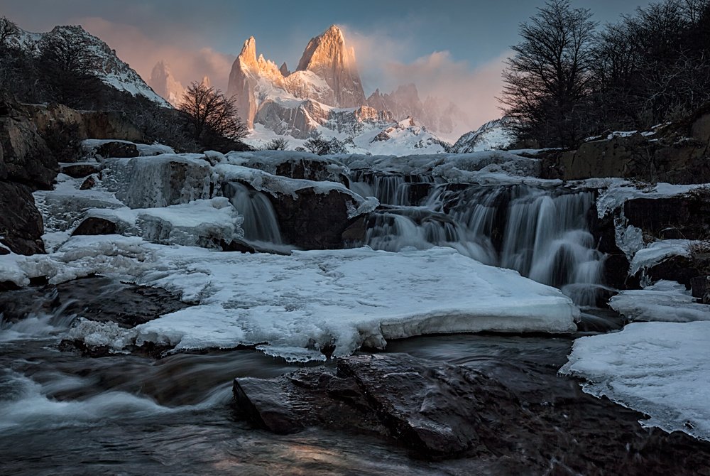 Frozen Waterfalls