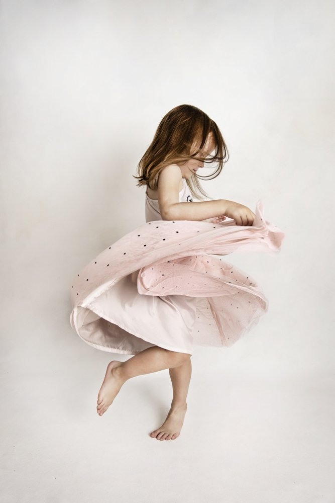 Little dancing girl