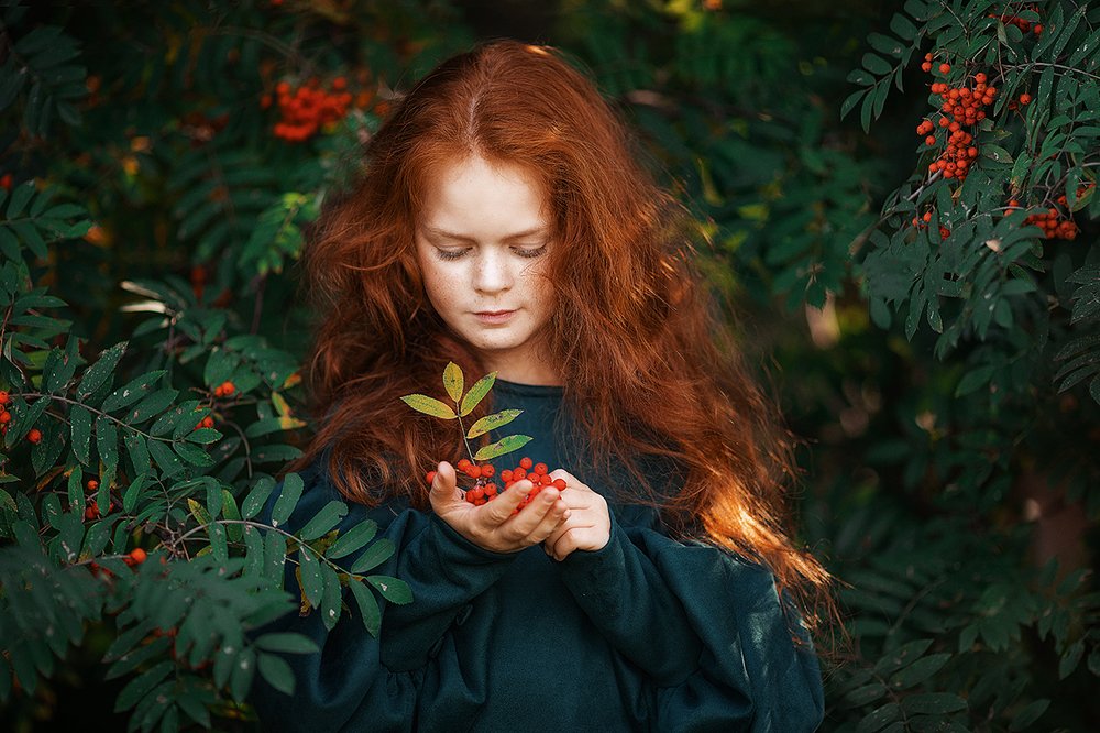 Девочка-осень