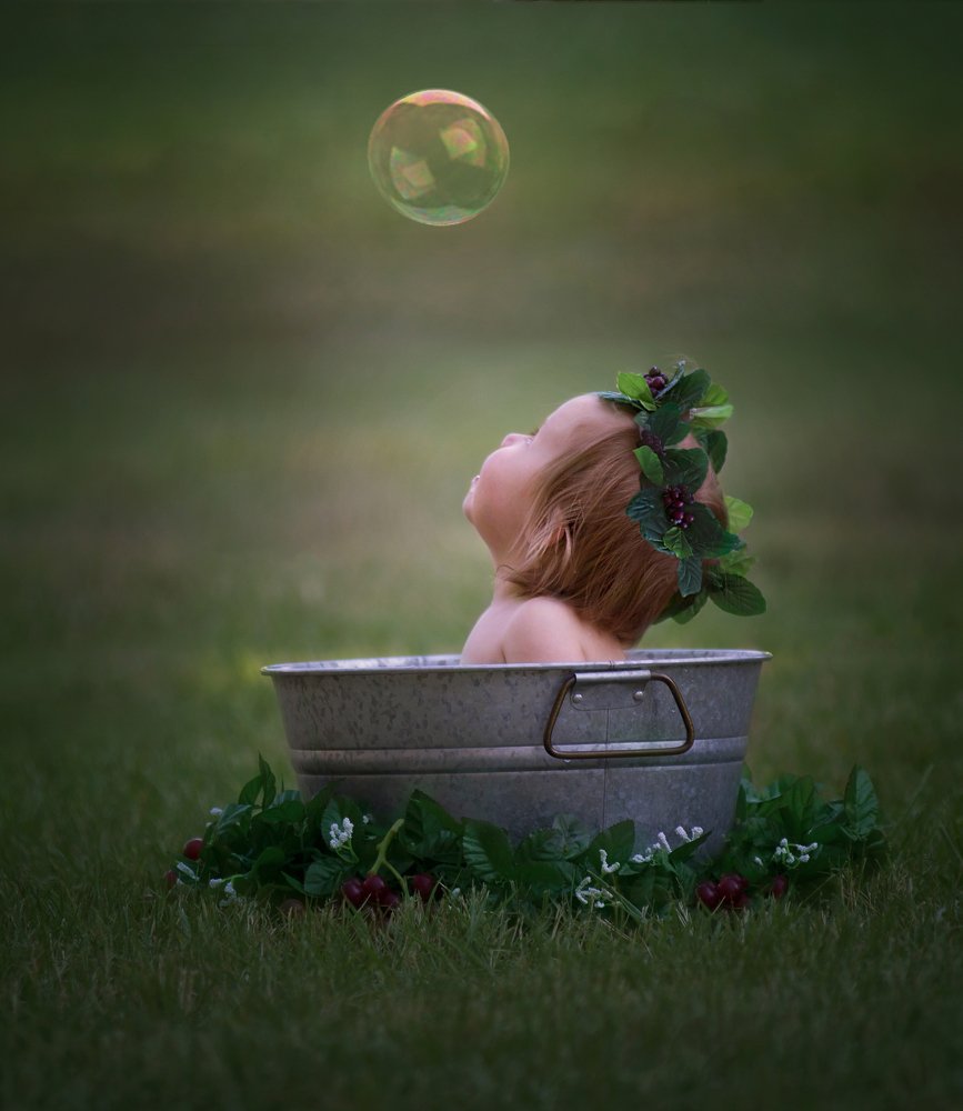 Happiness is a bubble