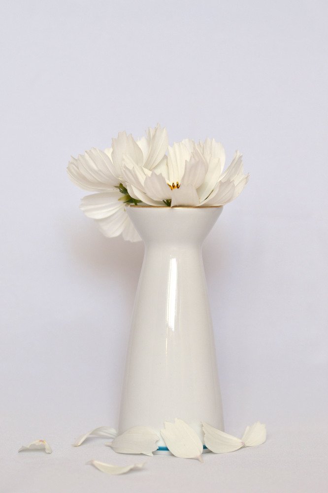 Белый букет