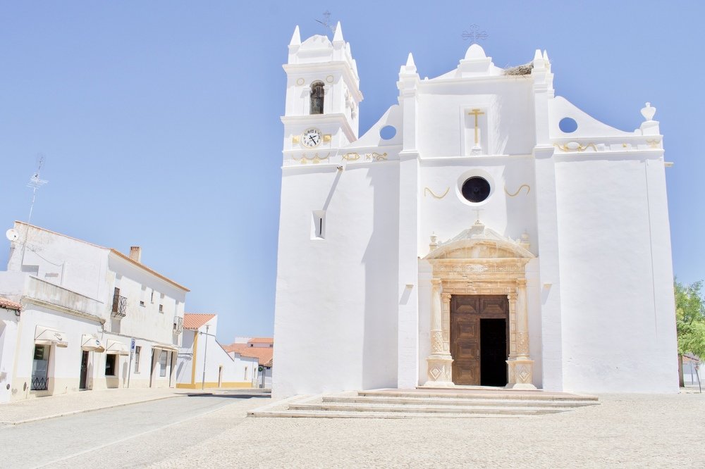 church in a small village in Portugal
