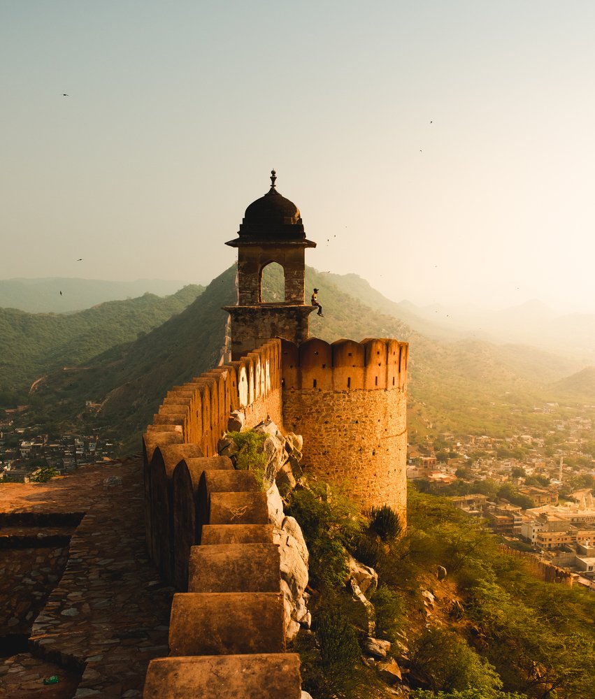 Sunrise at the Amber Fort