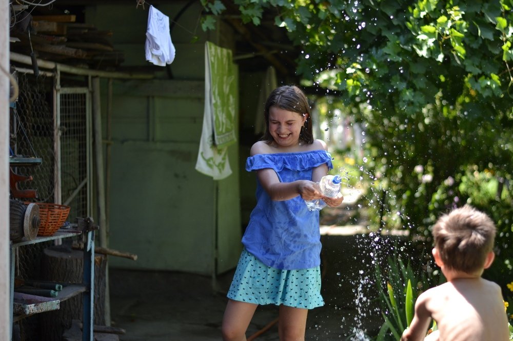 Лето в деревне