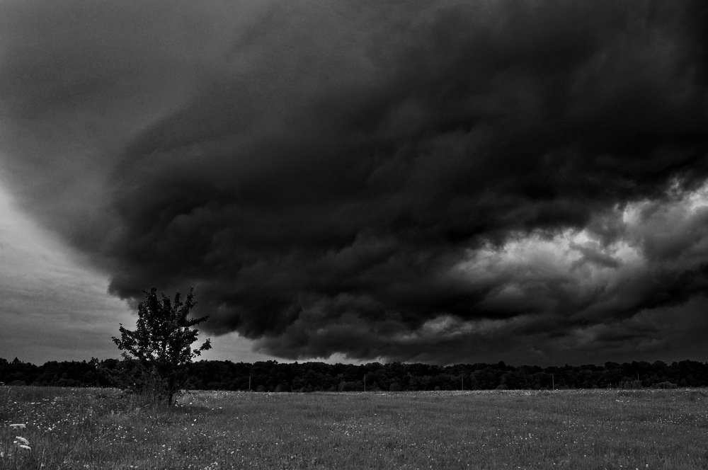 Приближение грозы.