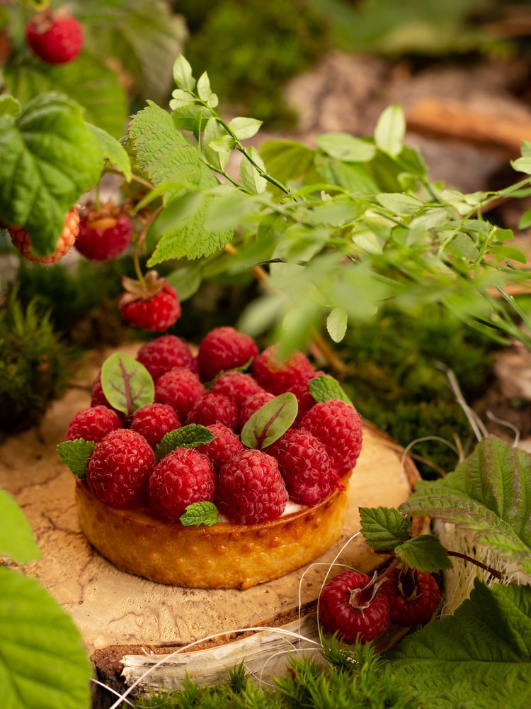 Raspberry tart