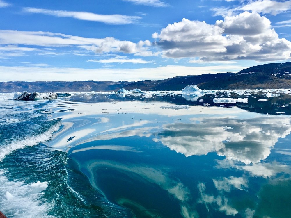Illulissat fjord Greenland