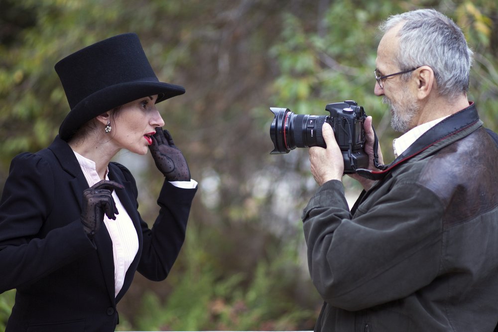 Рабочий момент.