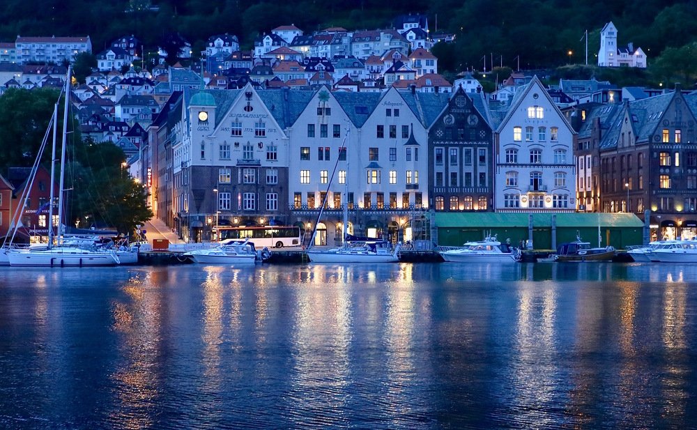 Вечерний Берген