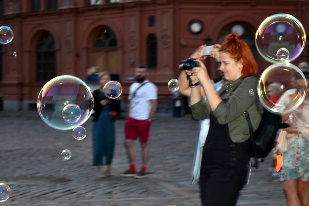 Soap bubbles / Мыльные пузыри