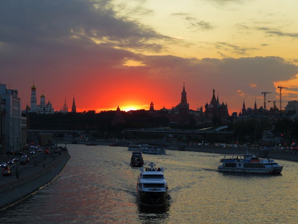 Красный закат