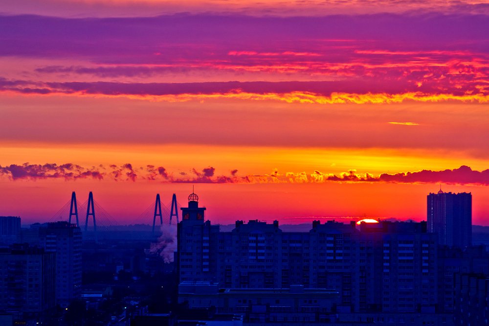 Пять утра.. Солнце августа.