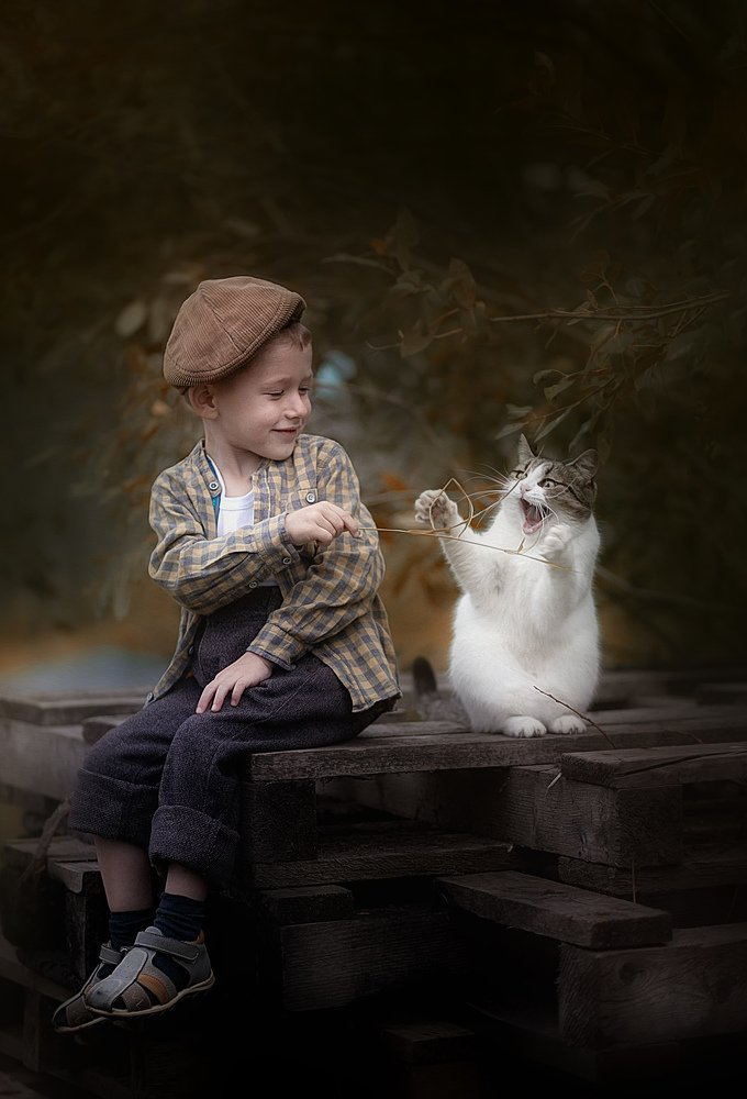 Тимошка и кошка