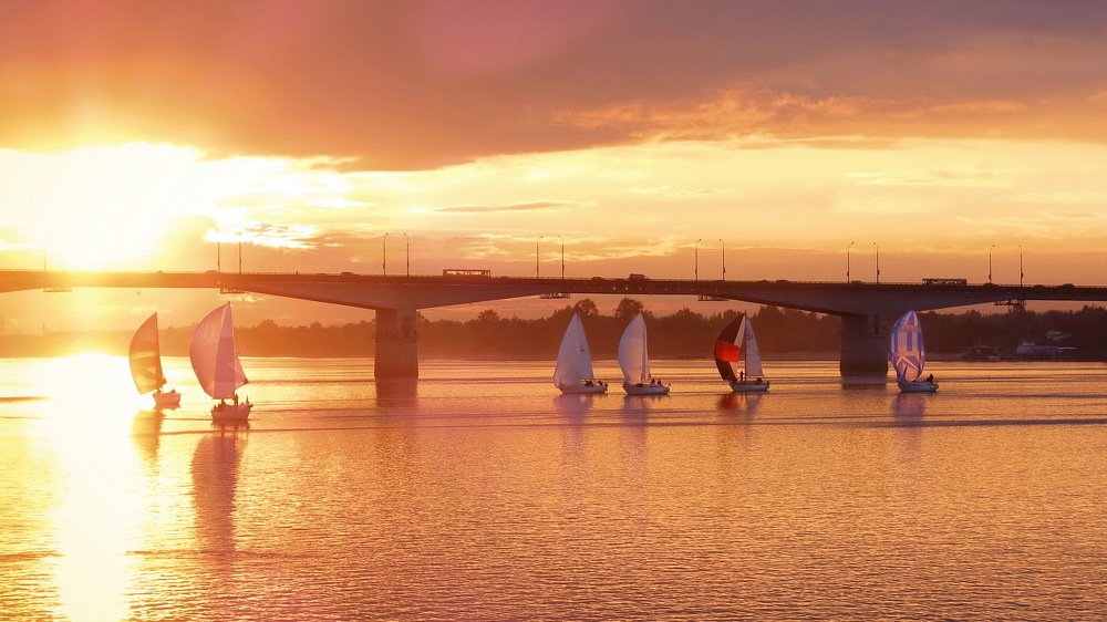 Паруса на Каме