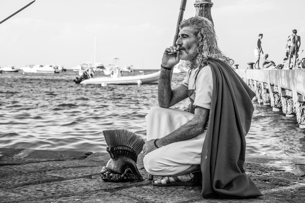 Il riposo del soldato romano