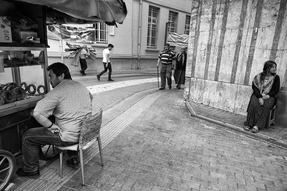 normal life in street