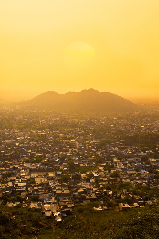 Sunrise at the Jaipur