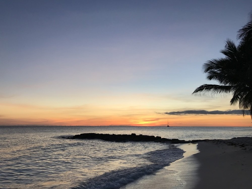 Барбадос.Закат