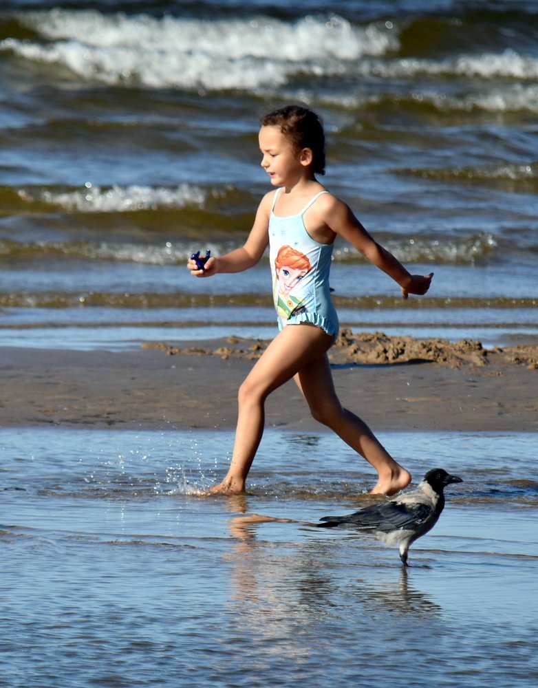 The story of a girl and a raven / История девочки и вороны