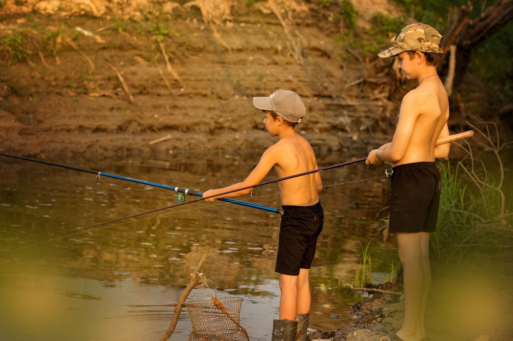 Рыбачки на Иртыше