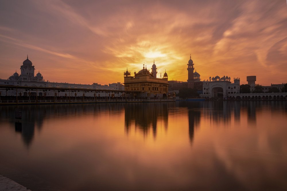 Perfect Morning at Golden Temple
