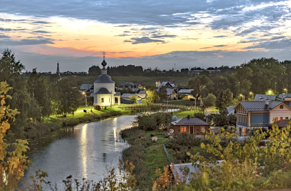 Вечерний Суздаль.