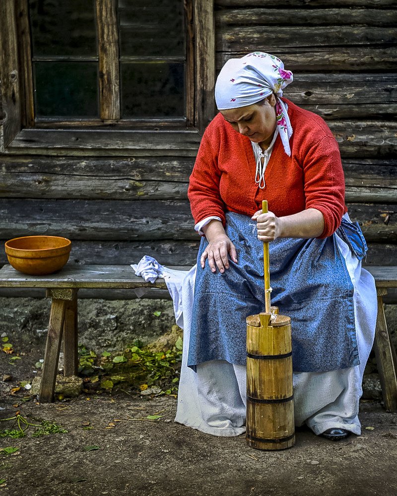 Маслобойщица.