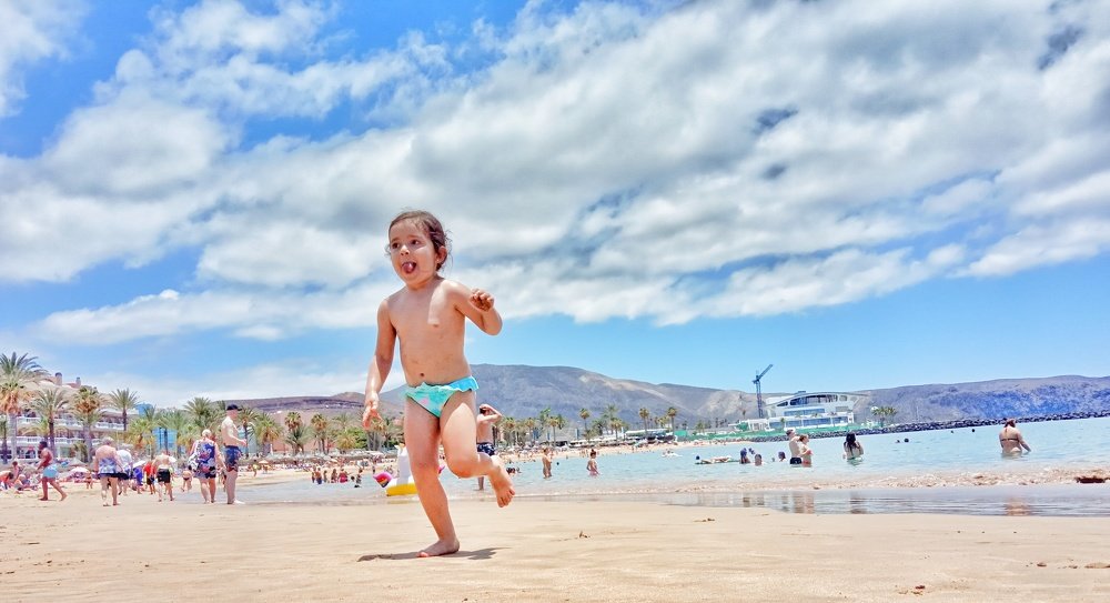 La alegría de entrar a la primavera y disfrutar de la playa