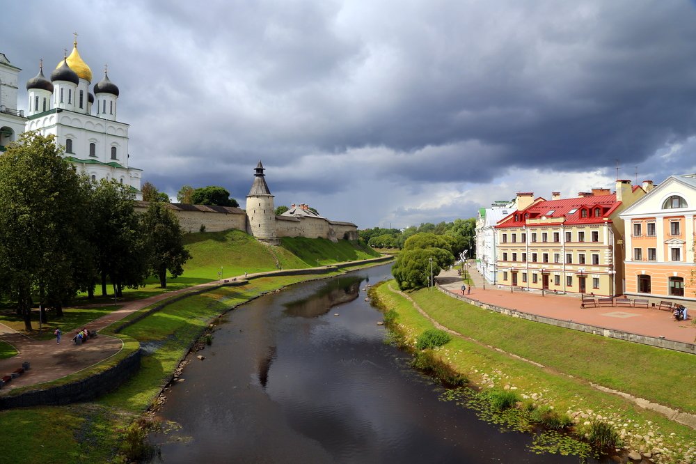 река Пскова, Псков.