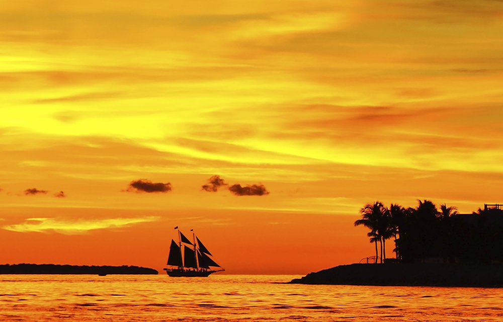 Закат на Ки-Уэст.