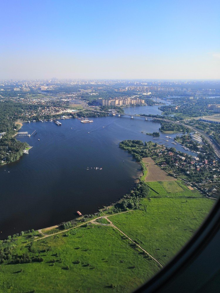 Из окна самолёта