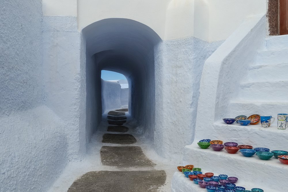 Улица белого города