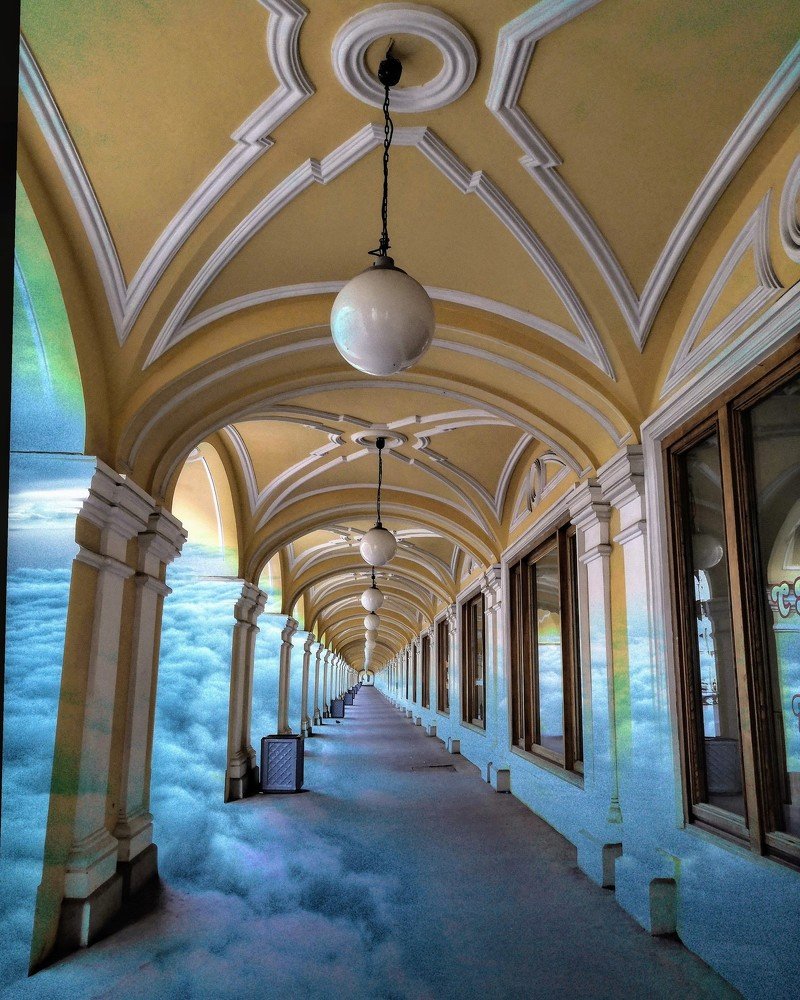 Город в облаках